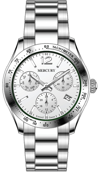 Mercury MEC470 Chronograph Collection MEC470-SS-1