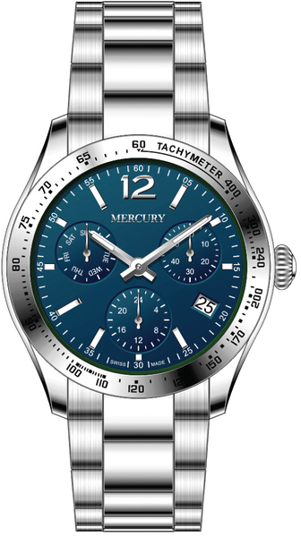 Mercury MEC470 Chronograph Collection MEC470-SS-9