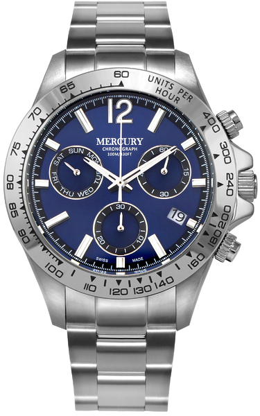 Mercury MEC485 Chronograph Collection MEC485-SS-9