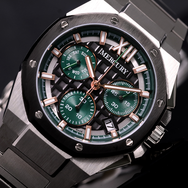 Mercury MEC486 Chronograph Collection MEC486-SL-12 Mercury MEC486 Chronograph Collection MEC486-SL-12