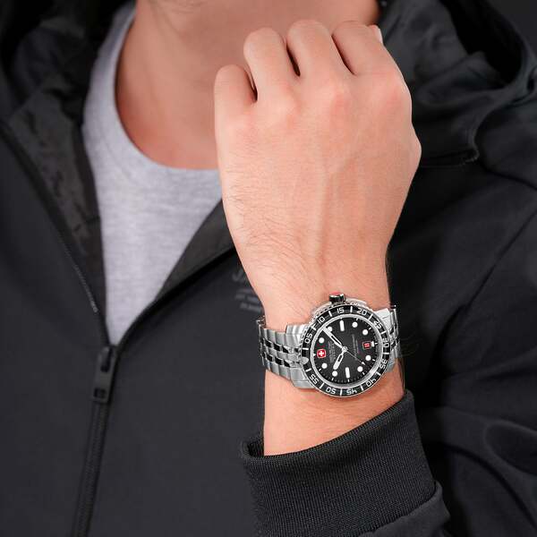 Hanowa Swiss Military Black Marlin SMWGH0001702