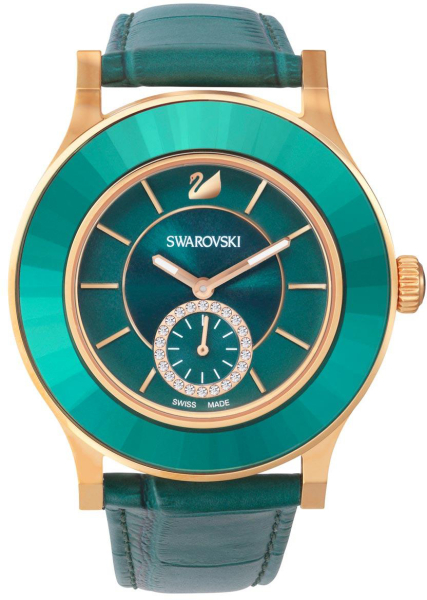 Swarovski Octea Classica Emerald Rose Gold Tone 5123124 Swarovski Octea Classica Emerald Rose Gold Tone 5123124