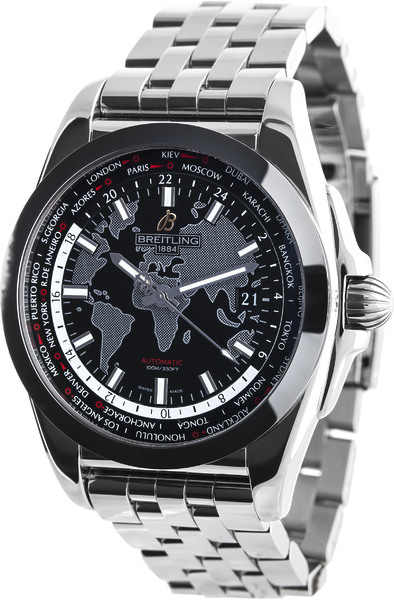 Breitling Galactic Unitime WB3510U4/BD94/375A Breitling Galactic Unitime WB3510U4/BD94/375A