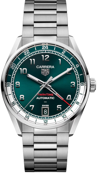 TAG Heuer Carrera Date Twin-Time WDA2114.BA0043 TAG Heuer Carrera Date Twin-Time WDA2114.BA0043