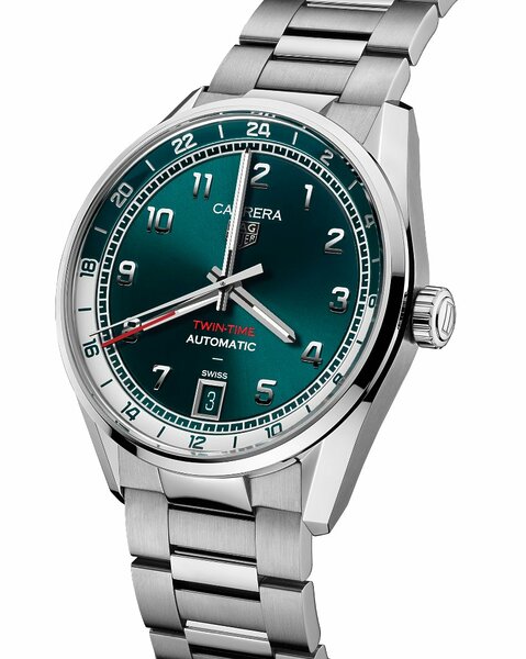 TAG Heuer Carrera Date Twin-Time WDA2114.BA0043 TAG Heuer Carrera Date Twin-Time WDA2114.BA0043