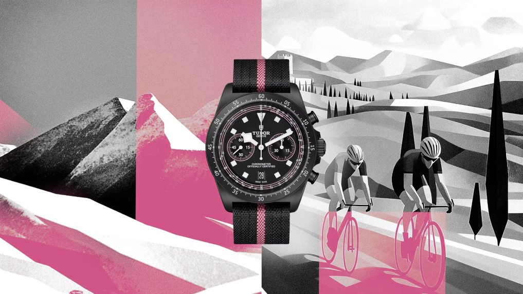 Tudor Pelagos FXD Chrono Pink в честь велогонки Giro dItalia