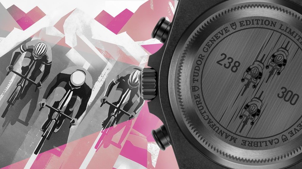 Tudor Pelagos FXD Chrono Pink в честь велогонки Giro dItalia